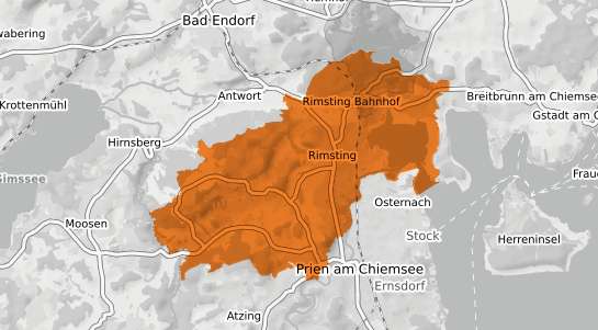 Mietspiegelkarte Rimsting