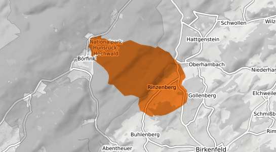 Mietspiegelkarte Rinzenberg