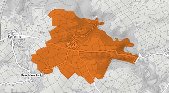Mietspiegelkarte Roes