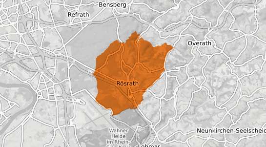 Mietspiegelkarte R&ouml;srath