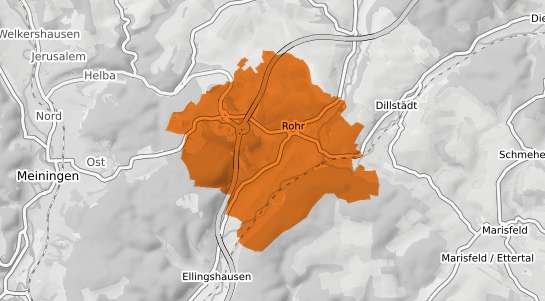 Mietspiegelkarte Rohr Mittelfranken