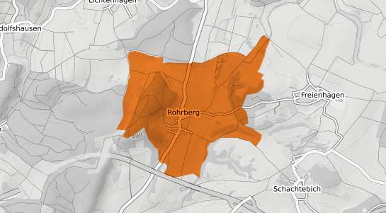 Mietspiegelkarte Rohrberg (Altmark)