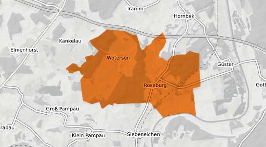 Mietspiegelkarte Roseburg