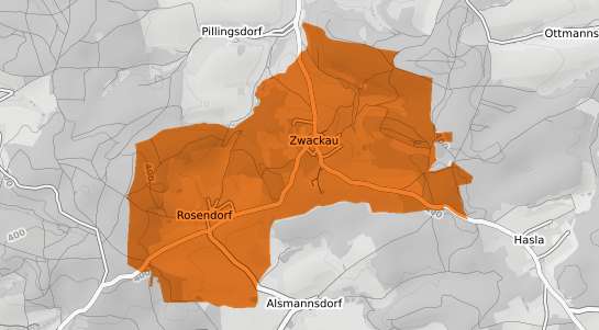 Mietspiegelkarte Rosendorf (Th&uuml;ringen)