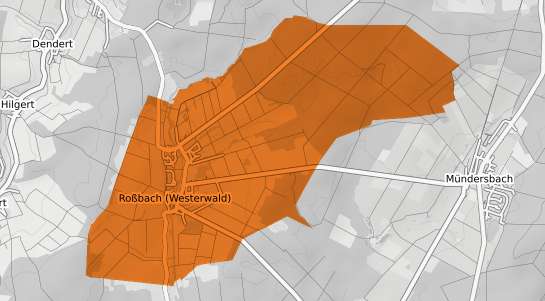 Mietspiegelkarte Rossbach Westerwald
