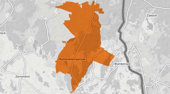 Mietspiegelkarte Rothenklempenow