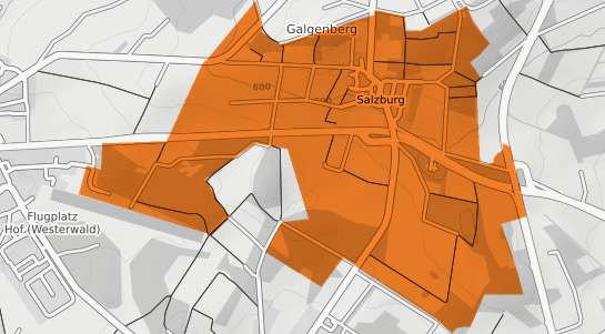 Mietspiegelkarte Salzburg Westerwald