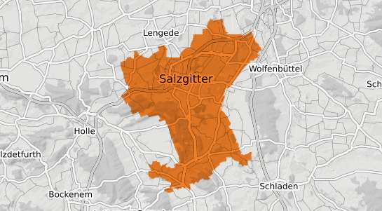 Mietspiegelkarte Salzgitter