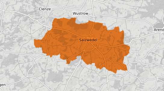 Mietspiegelkarte Salzwedel Hansestadt