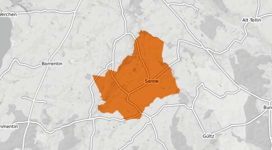 Mietspiegelkarte Sarow