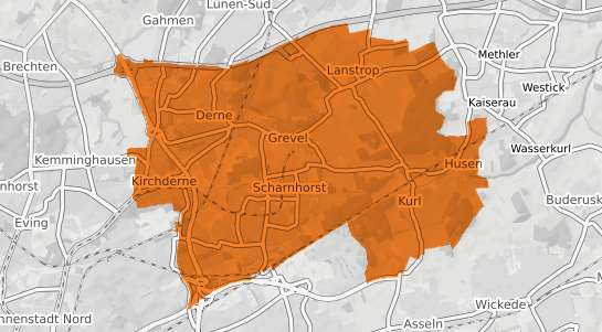 Mietspiegelkarte Scharnhorst Kr. Celle
