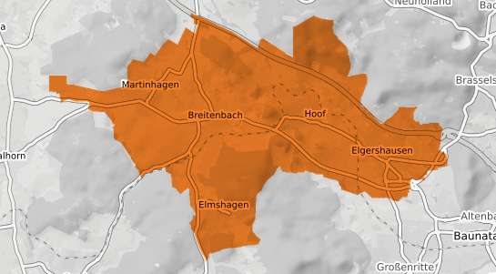 Mietspiegelkarte Schauenburg