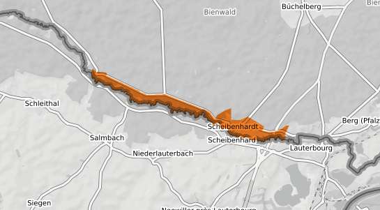 Mietspiegelkarte Scheibenhardt Pfalz