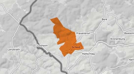 Mietspiegelkarte Scheid Eifel