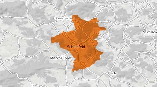 Mietspiegelkarte Scheinfeld