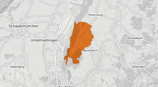 Mietspiegelkarte Scheuring