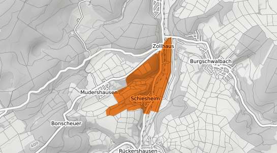 Mietspiegelkarte Schiesheim