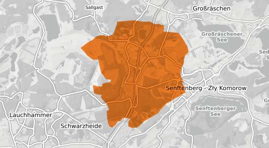 Mietspiegelkarte Schipkau