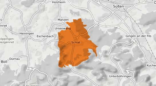 Mietspiegelkarte Schlat