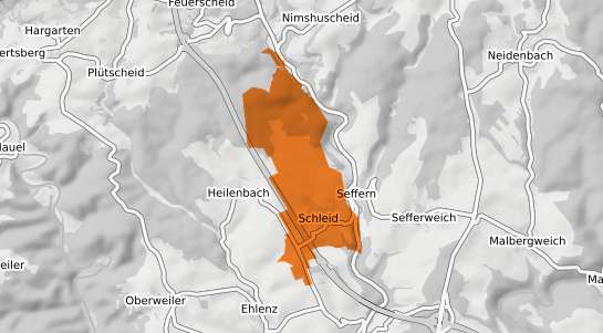 Mietspiegelkarte Schleid b. Bitburg
