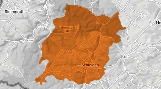 Mietspiegelkarte Schleiden Eifel