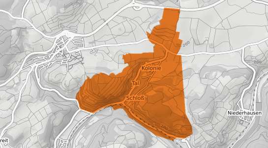 Mietspiegelkarte Schlossboeckelheim