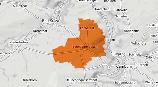 Mietspiegelkarte Schmiedehausen