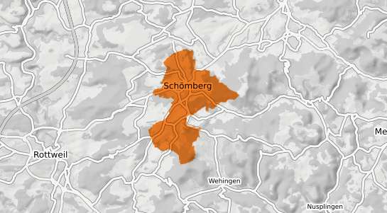 Mietspiegelkarte Schoemberg b. Gera