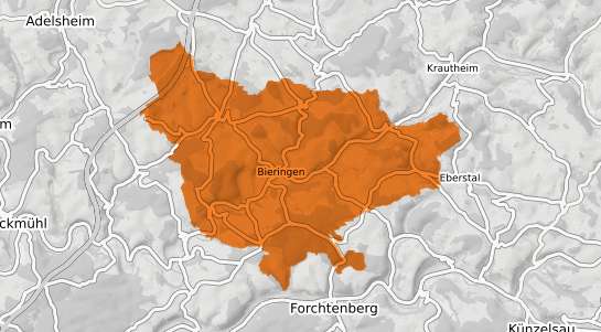 Mietspiegelkarte Sch&ouml;ntal Jagst