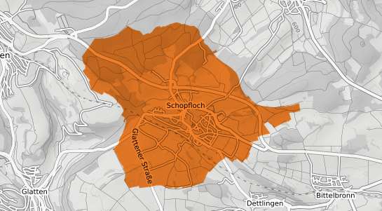 Mietspiegelkarte Schopfloch Mittelfranken