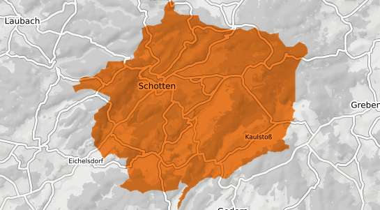 Mietspiegelkarte Schotten Hessen