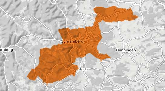 Mietspiegelkarte Schramberg