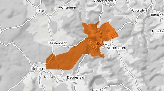 Mietspiegelkarte Schuetz b. Neukirchen a. Teisenberg