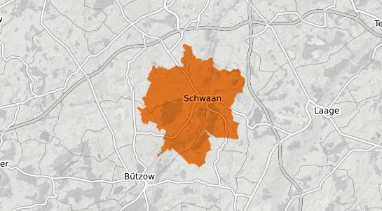 Mietspiegelkarte Schwaan