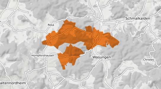 Mietspiegelkarte Schwallungen