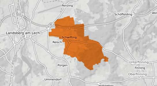 Mietspiegelkarte Schwifting