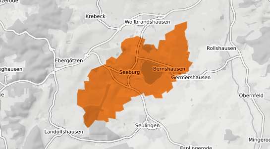 Mietspiegelkarte Seeburg Niedersachsen