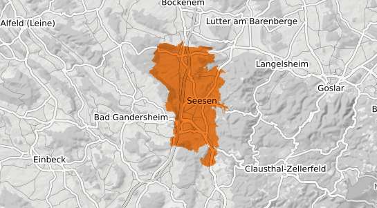 Mietspiegelkarte Seesen Harz