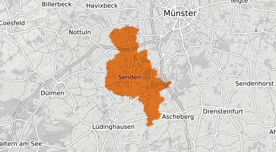 Mietspiegelkarte Senden Iller