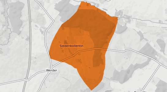 Mietspiegelkarte Siedenbollentin