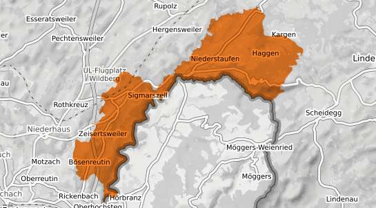 Mietspiegelkarte Sigmarszell