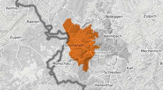 Mietspiegelkarte Simmerath