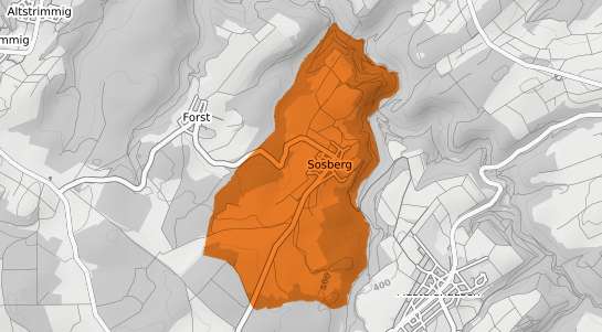 Mietspiegelkarte Sosberg