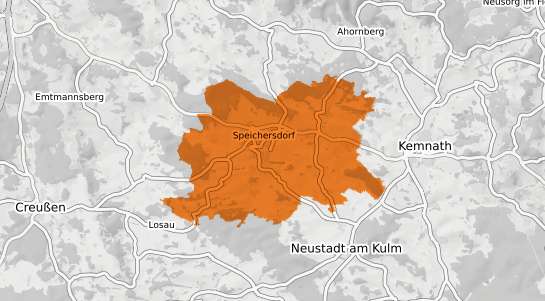 Mietspiegelkarte Speichersdorf