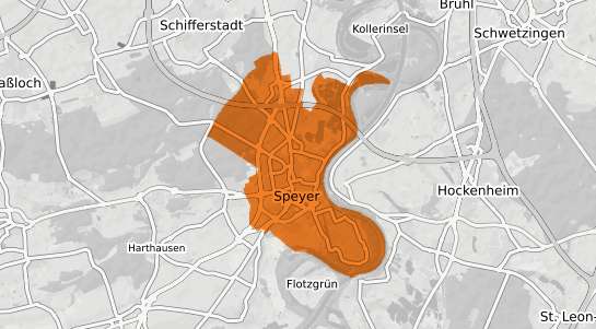 Mietspiegelkarte Speyer