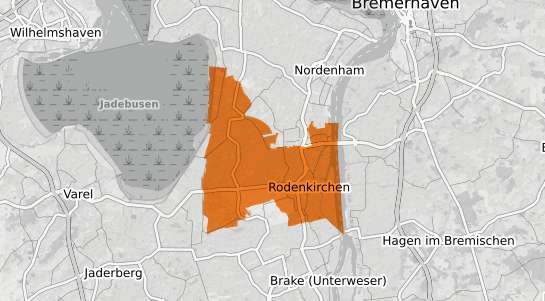 Mietspiegelkarte Stadland