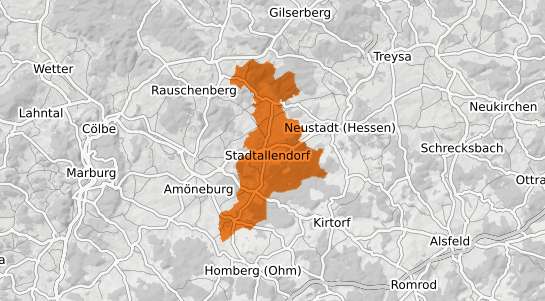 Mietspiegelkarte Stadtallendorf