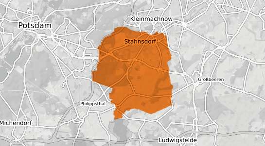 Mietspiegelkarte Stahnsdorf