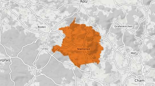 Mietspiegelkarte Stamsried