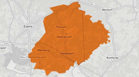 Mietspiegelkarte Stedesdorf